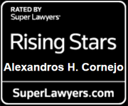 RATED BY | Super Lawyers | Rising Stars Alexandros H.Cornejo | SuperLawyers.com